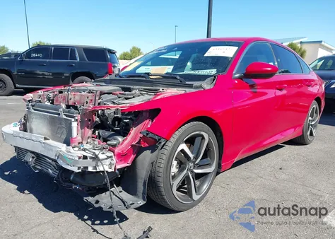2018 Honda Accord Sport 2.0T from USA, damaged, VIN 1HGCV2F36JA047641